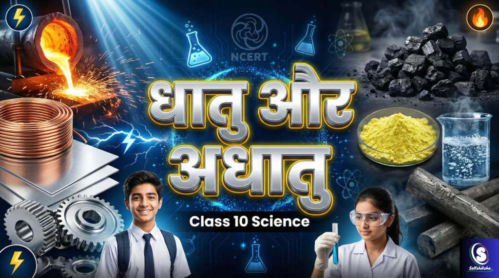 कक्षा 10 विज्ञान - धातु और अधातु (Metals and Non-metals)