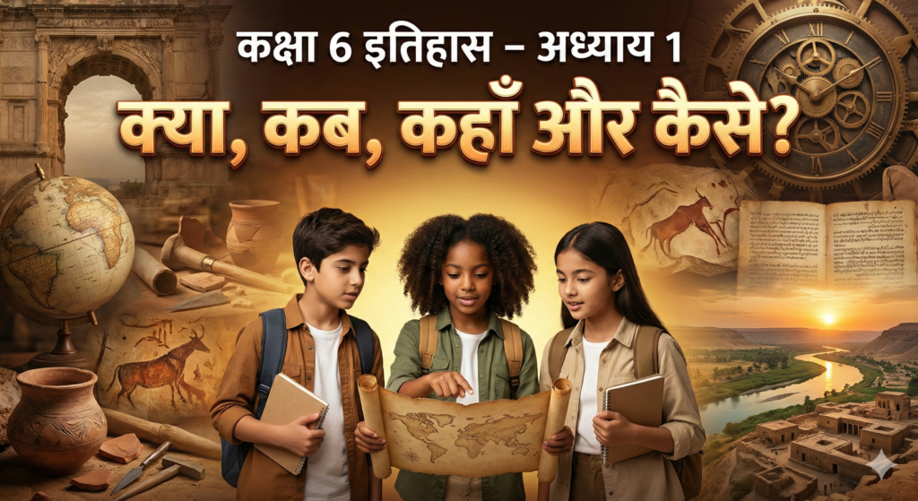 Class 6 History Chapter 1 What Where How and When UPSC Foundation Notes in Hindi