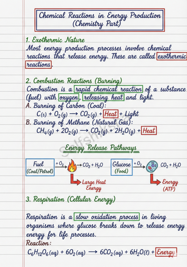 1770619638593 Class 10 Chemistry Handwritten Notes PDF (CBSE) | English Medium | Board Exam
