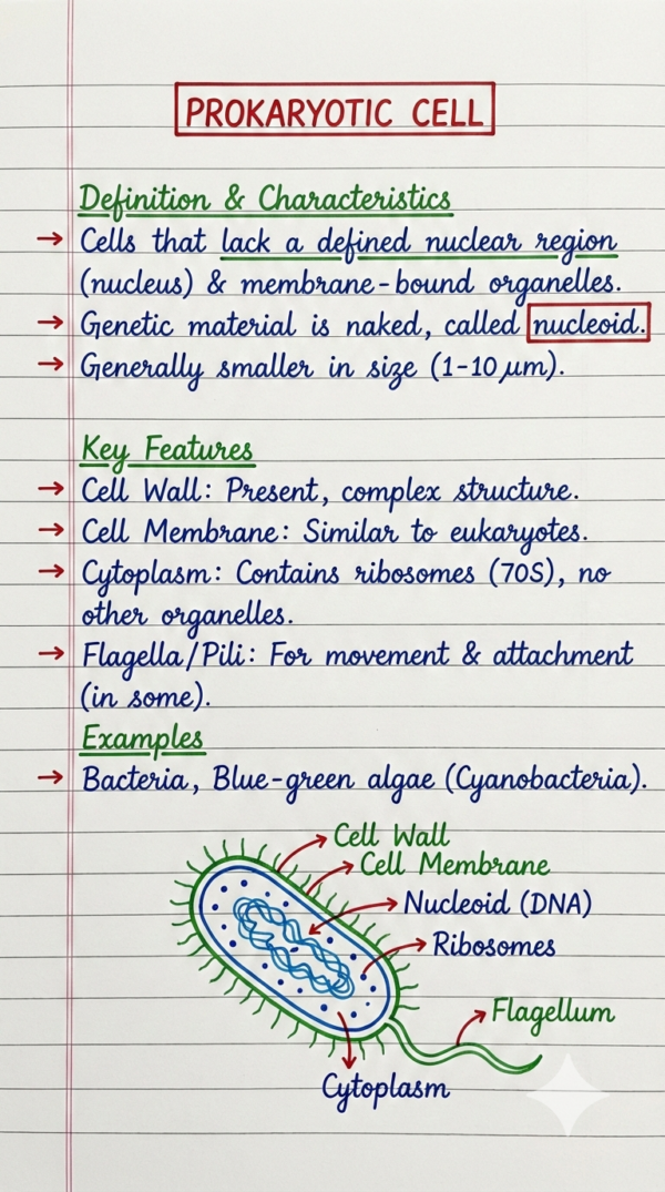 Class 9th Biology Handwritten Notes (CBSE & ICSE)