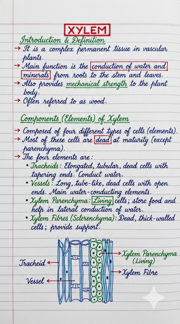 Class 9th Biology Handwritten Notes (CBSE & ICSE)