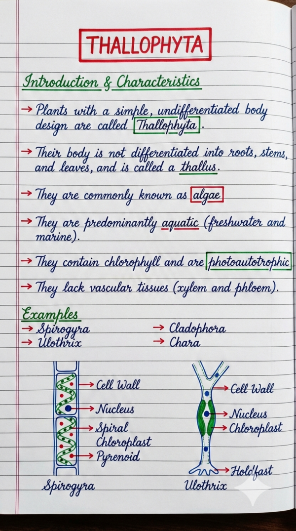 Class 9th Biology Handwritten Notes (CBSE & ICSE)