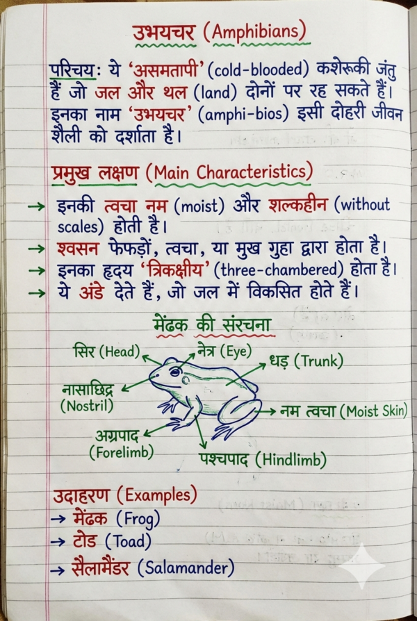 Class 9th Biology Handwritten Notes (Bihar Board) | Complete Chapter-wise Notes | PDF Download