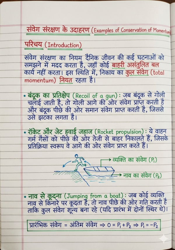 Class 9th Physics Handwritten Notes (BSEB Hindi Medium) – NCERT Based Detailed Notes PDF | Bihar Board