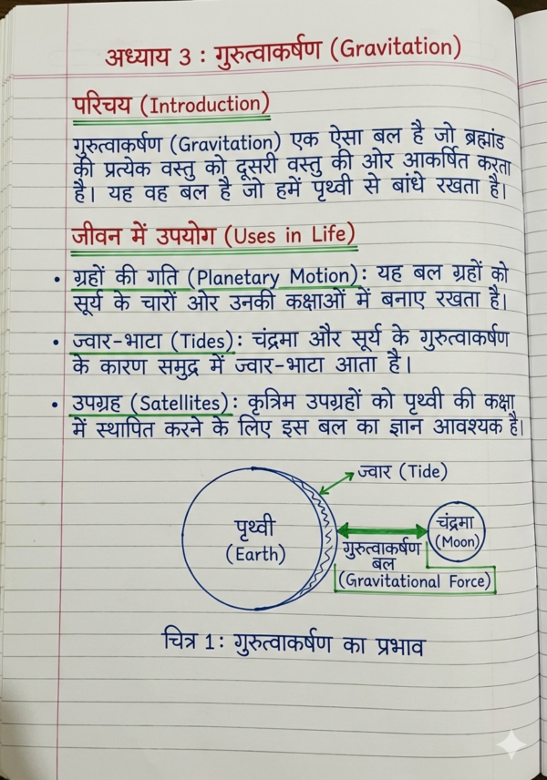 Class 9th Physics Handwritten Notes (BSEB Hindi Medium) – NCERT Based Detailed Notes PDF | Bihar Board