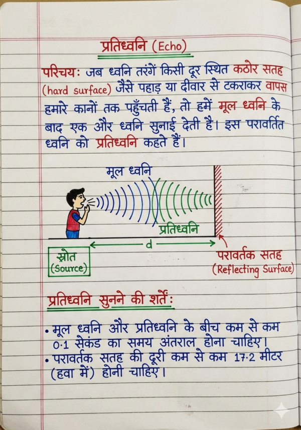 Class 9th Physics Handwritten Notes (BSEB Hindi Medium) – NCERT Based Detailed Notes PDF | Bihar Board