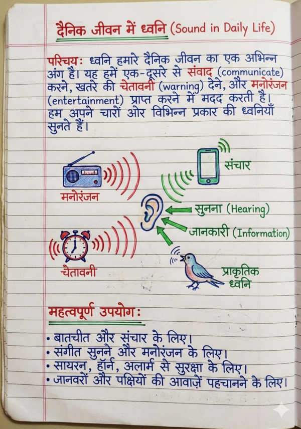 Class 9th Physics Handwritten Notes (BSEB Hindi Medium) – NCERT Based Detailed Notes PDF | Bihar Board