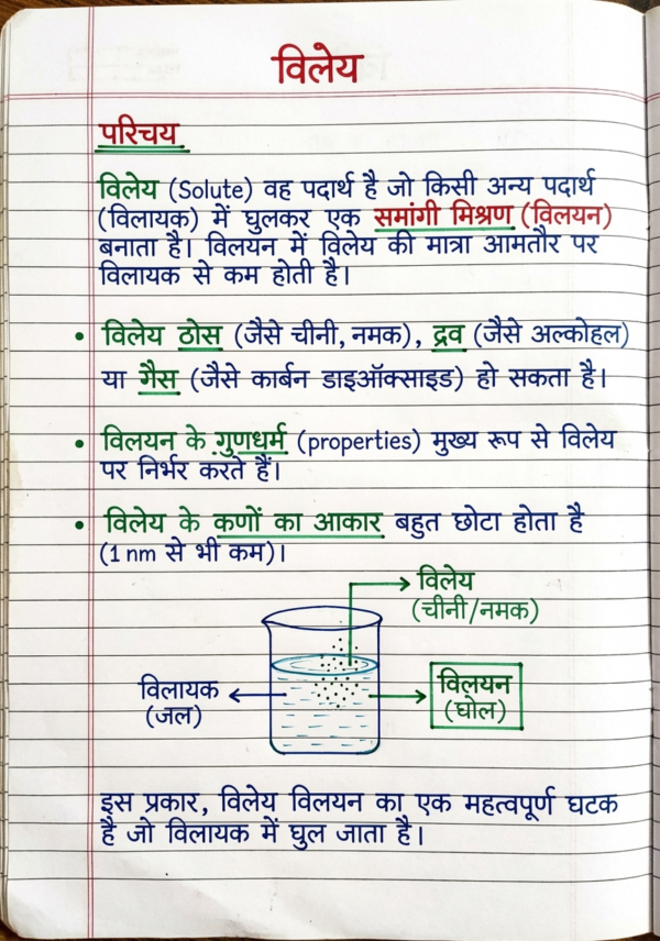 1773236218507 Class 9th Chemistry Handwritten Notes in Hindi (NCERT / BSEB Based) PDF | Selfshiksha