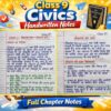 Class 9th Civics Notes (BSEB Hindi Medium) – NCERT Based Detailed Handwritten Notes PDF | Bihar Board Class 9th Political Science Notes
