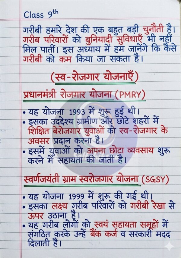 PDF_COM_202604052034024650 (1)_81 Class 9th Economics Handwritten Notes PDF | NCERT Based | Chapter-wise | Exam Oriented