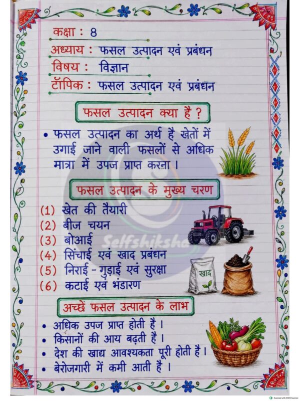 Part-1 (1)_1 (1) Class 8 Science Handwritten Notes PDF | Colourful Premium Notes for Bihar Board & NCERT | SelfShiksha Study Material