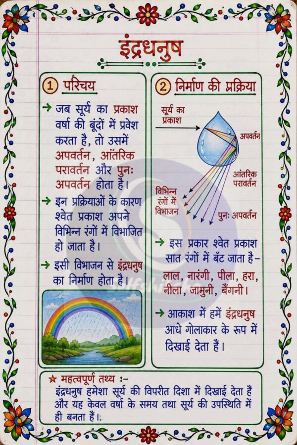 Partt-4_89 Class 8 Science Handwritten Notes PDF | Colourful Premium Notes for Bihar Board & NCERT | SelfShiksha Study Material