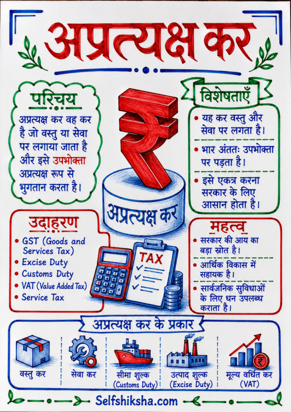 Economics One Shot Revision Notes (Colourful PDF) | UPSC, BPSC, SSC एवं सभी प्रतियोगी परीक्षाओं के लिए