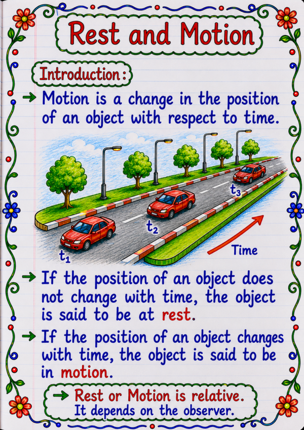 file_00000000bfbc71f88385b3cebedb6cb3 Class 9 Physics Handwritten Notes PDF | CBSE 2026-27 | Chapter-wise Notes | SelfShiksha