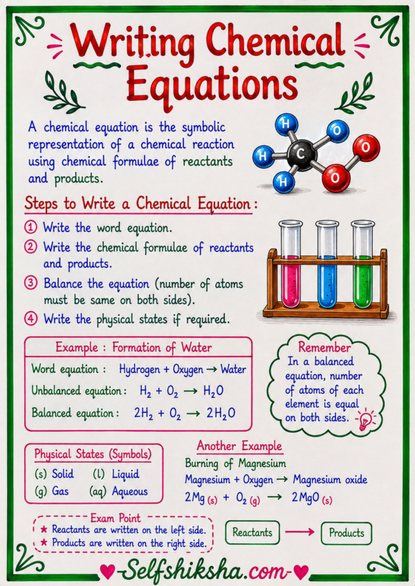 file_0000000055708207ae074b2f6ac8cf1c Class 10th Chemistry Colourful Handwritten Notes | English Medium | NCERT Based | Selfshiksha