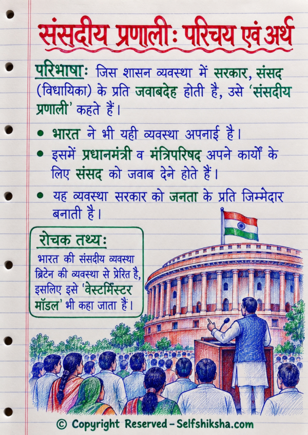 Class 8th Social Science Colourful Handwritten Notes | New NCERT Pattern | Selfshiksha.com