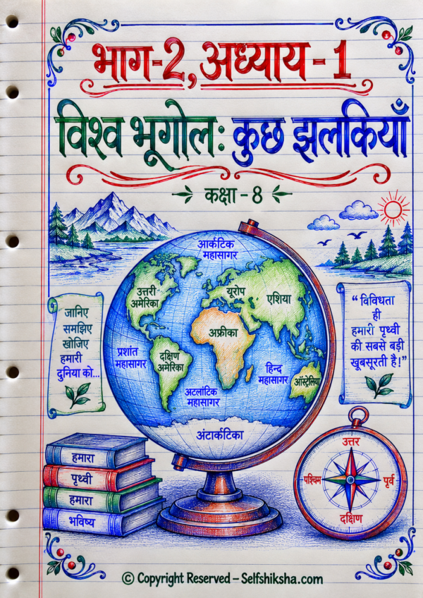 Class 8th Social Science Colourful Handwritten Notes | New NCERT Pattern | Selfshiksha.com