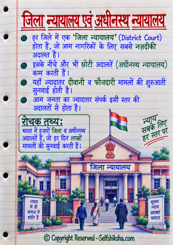 Class 8th Social Science Colourful Handwritten Notes | New NCERT Pattern | Selfshiksha.com