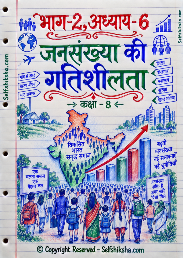 Class 8th Social Science Colourful Handwritten Notes | New NCERT Pattern | Selfshiksha.com