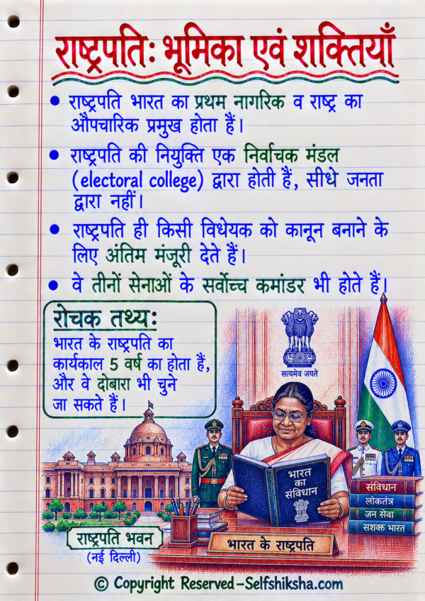 Class 8th Social Science Colourful Handwritten Notes | New NCERT Pattern | Selfshiksha.com